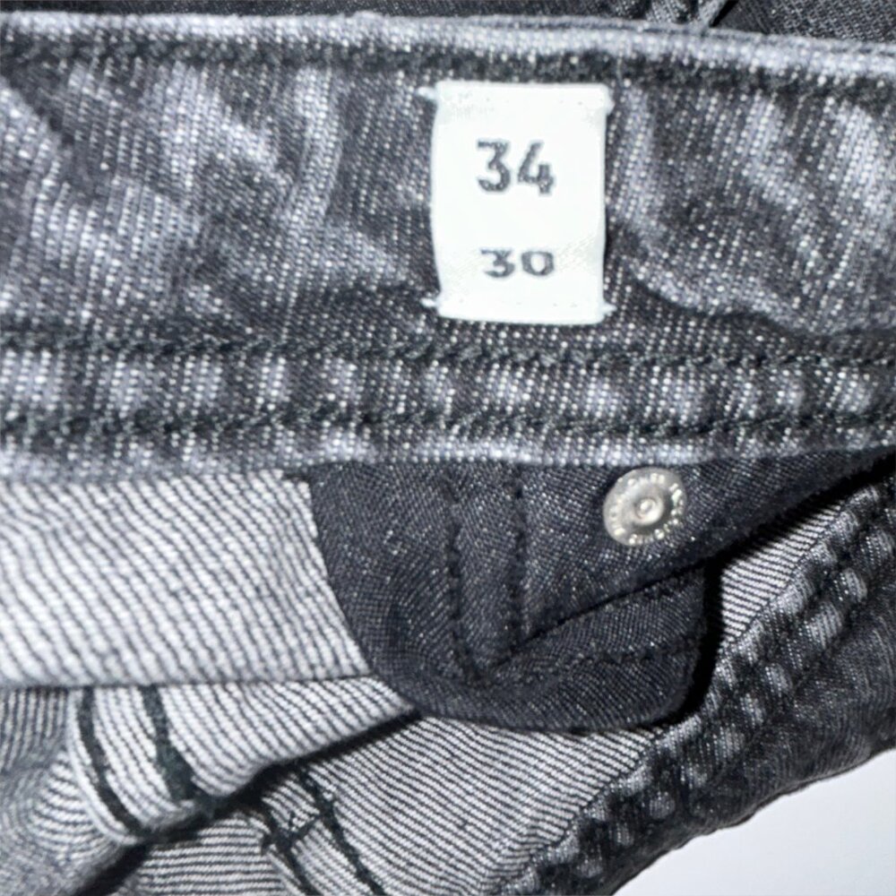 Jack & Jones JJIEddie JJOriginal Baggy Jeans - Black - 34Wx27L - Picture 9 of 15